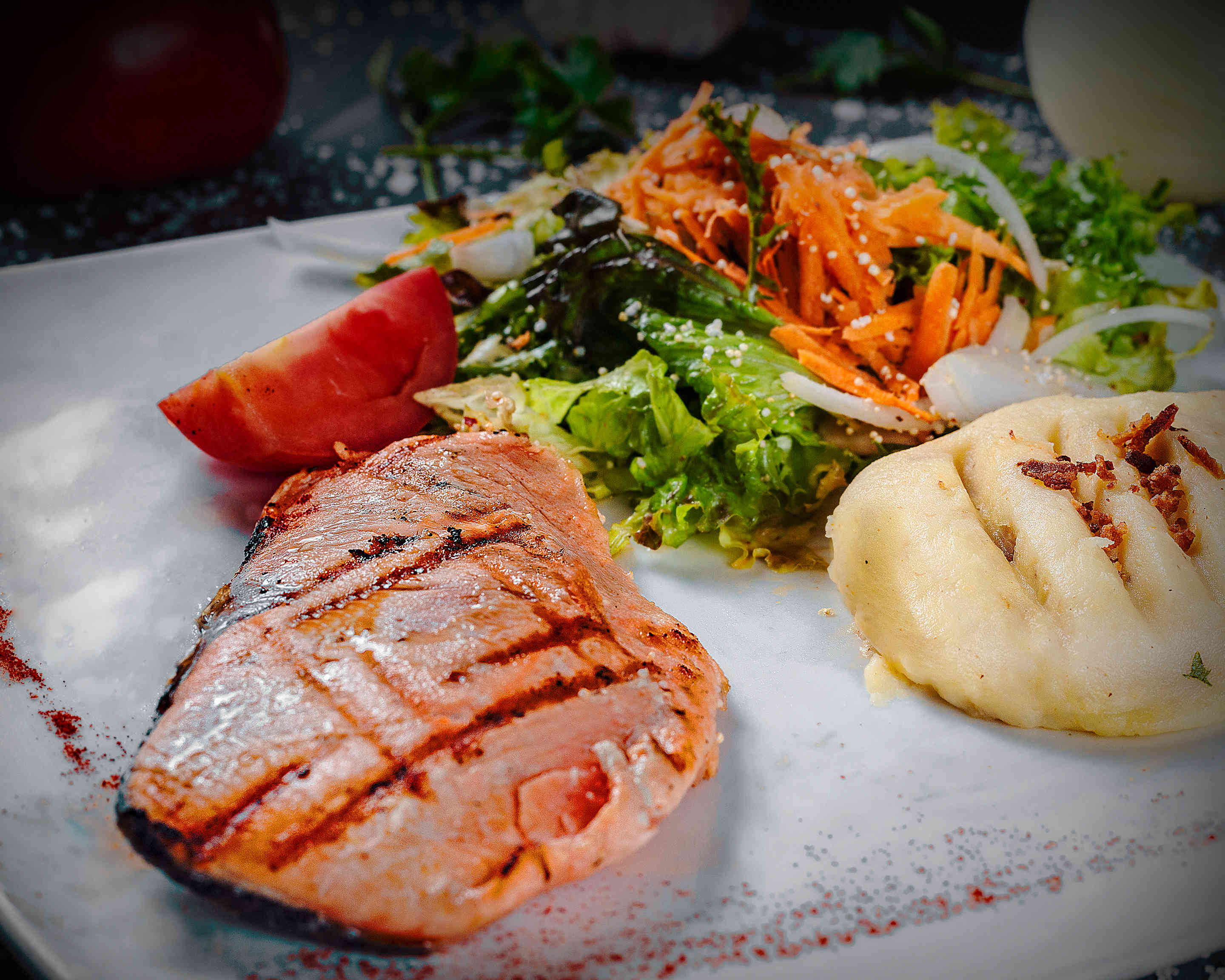 Salmón a la Parrilla
