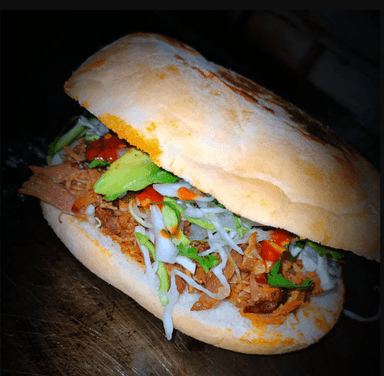 Torta de Birria Especial