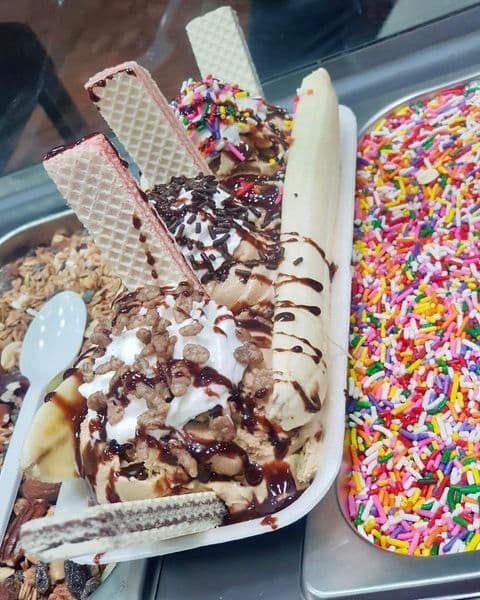 Helado con Banana