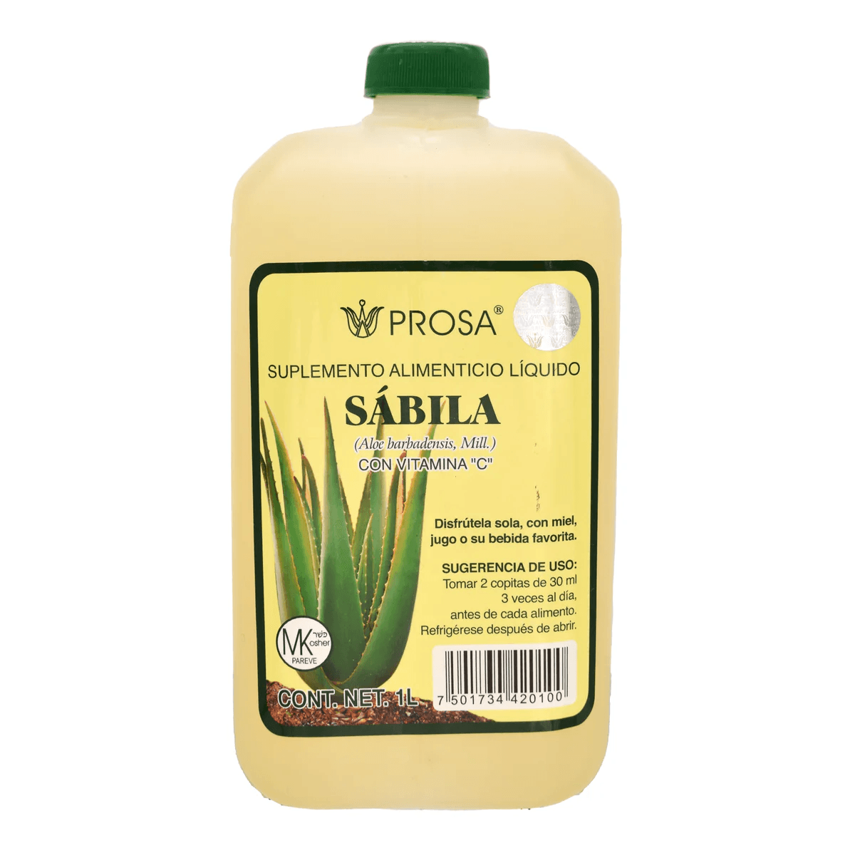 BEBIDA DE SABILA 1 L