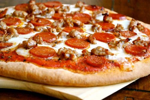 Pizza Jumbo 18" con 2 Ingredientes