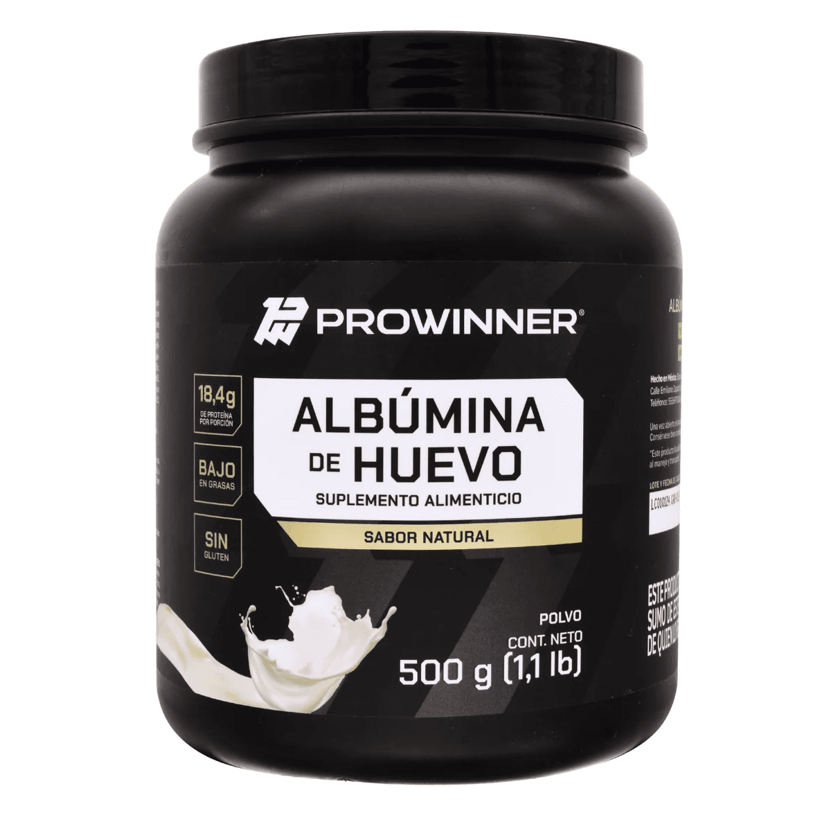 ALBUMINA DE HUEVO 500 G