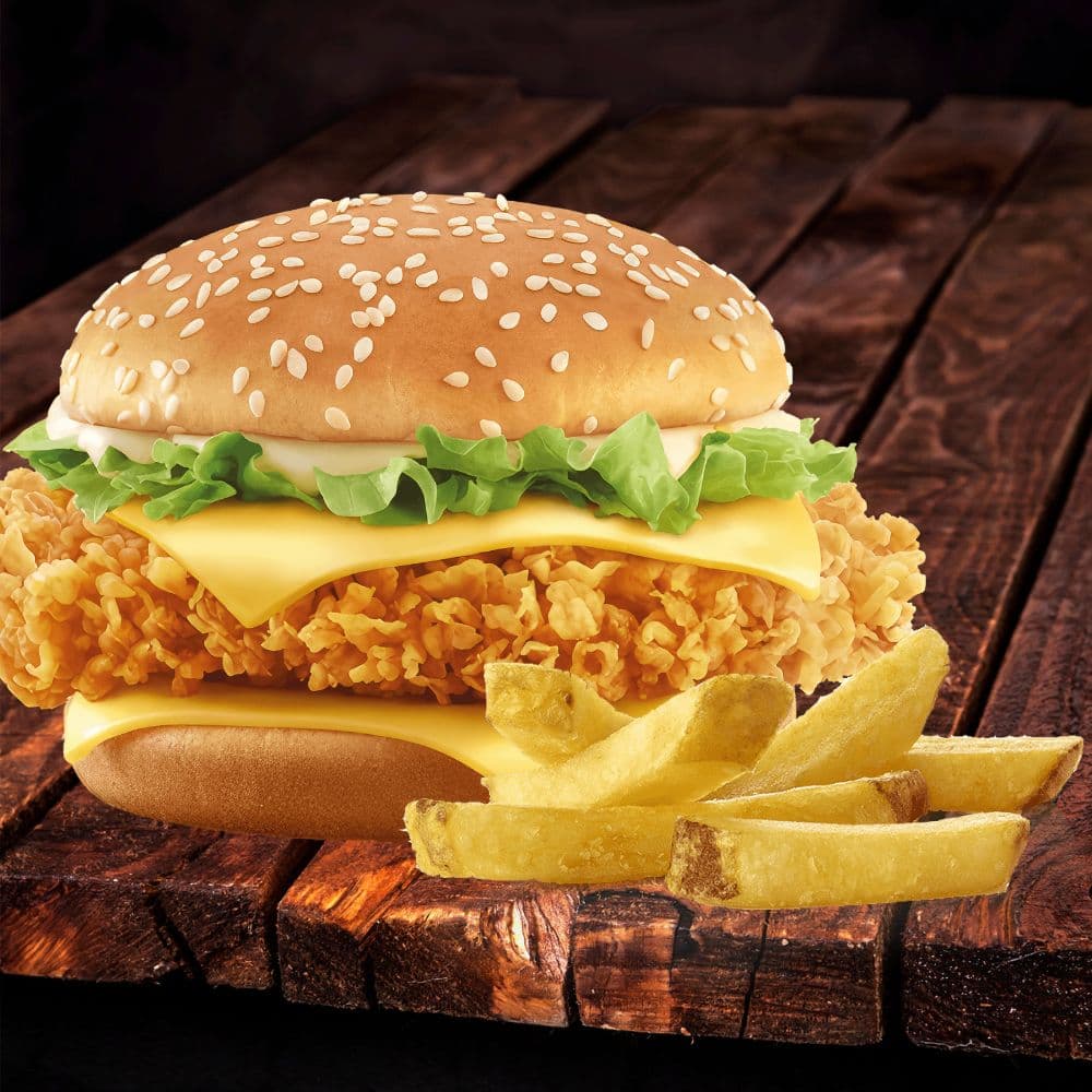 Hamburguesa Crunch Chicken Sándwich