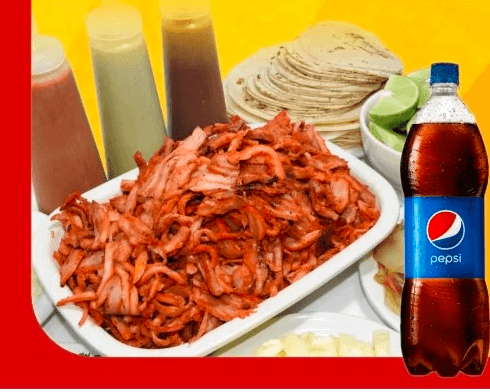 1 Kg Carne al Pastor + Refresco de 2 Lts