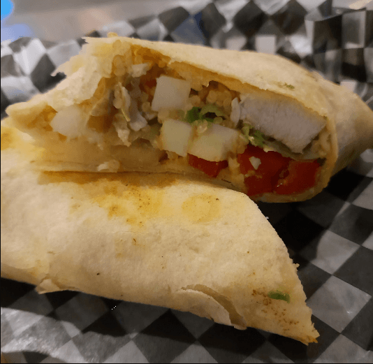 Wrap de Pollo a la Plancha + Bebida