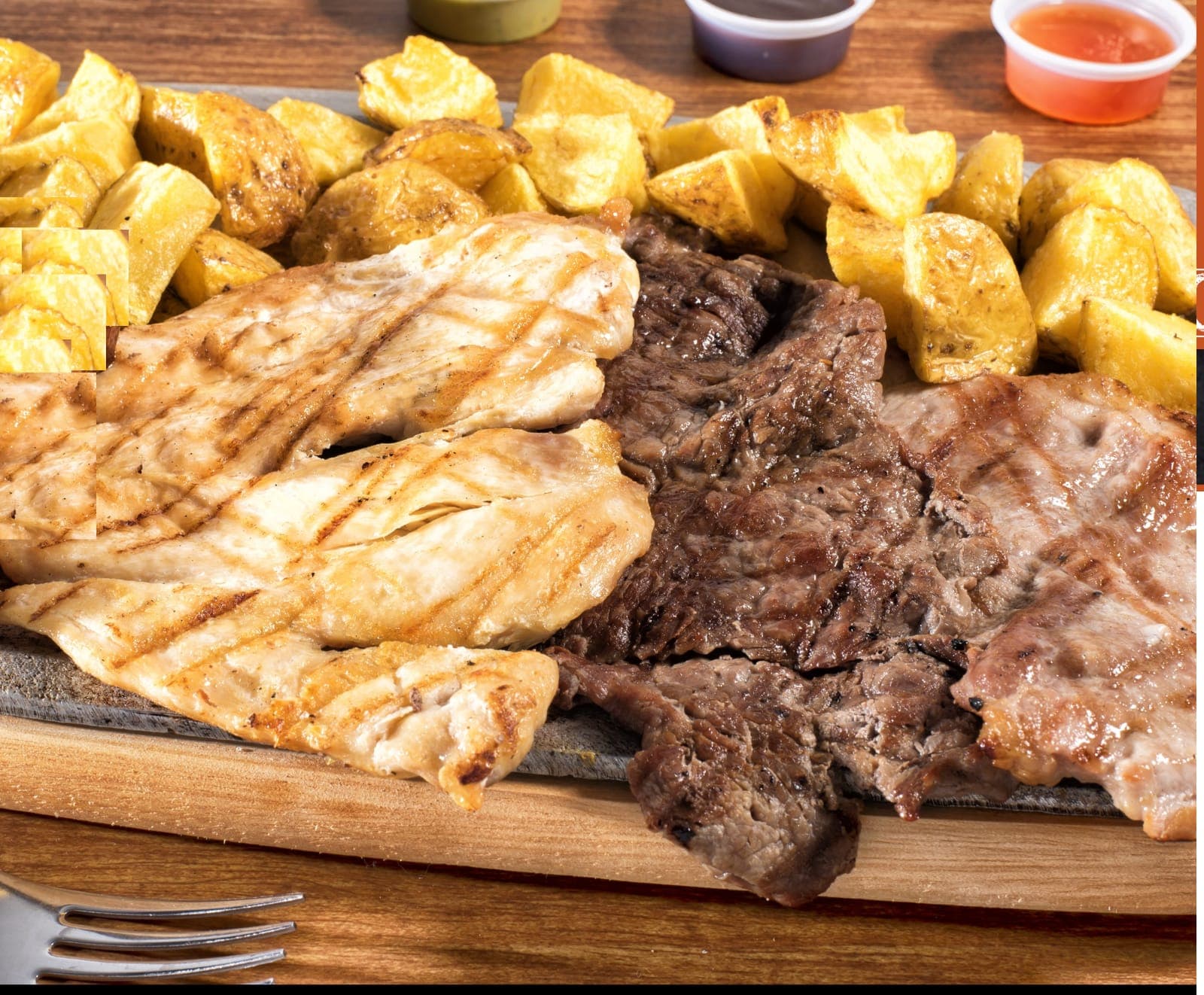 Combo Parrillada 3 Carnes + Papa Amarilla