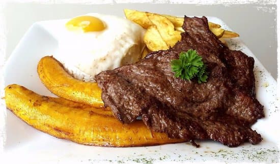 Bistec a lo Pobre