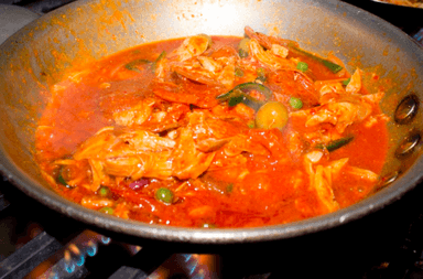 Camarones a la Diabla