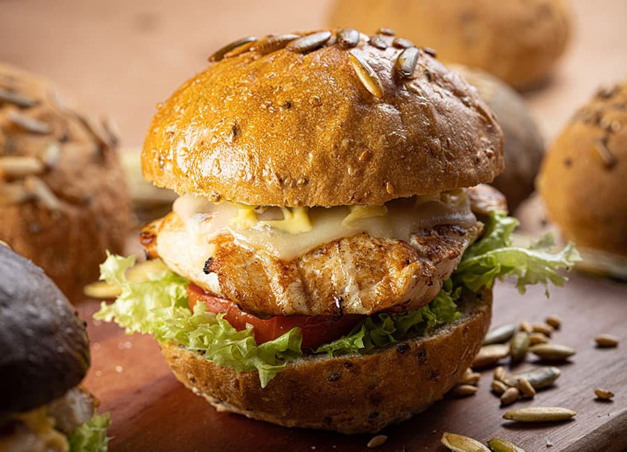 Grilled Chicken Burger