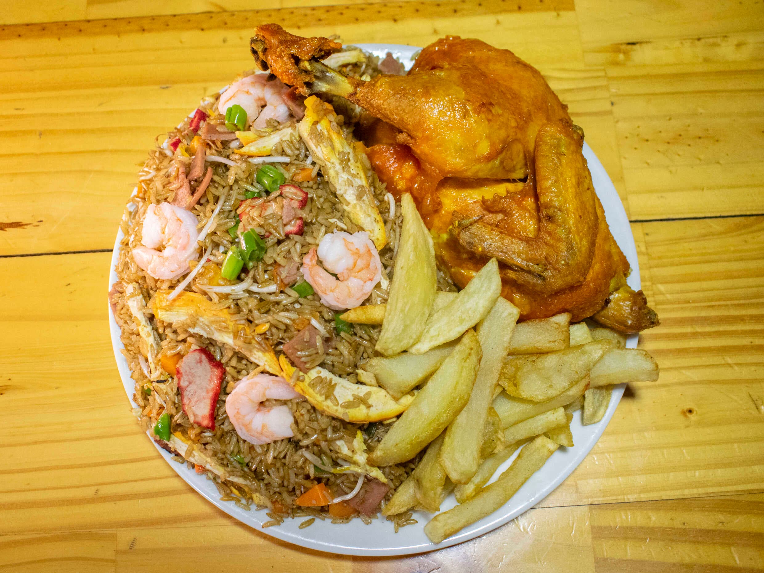 Arroz Chino con Pollo Paqra 2 Personas