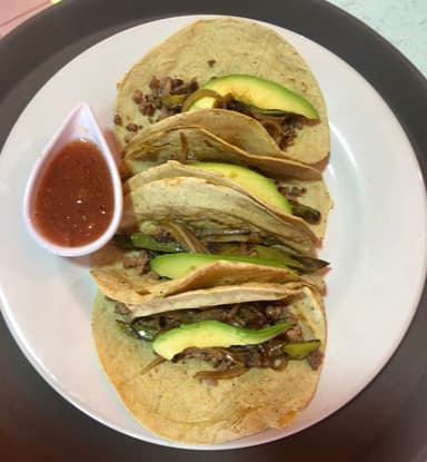 Tacos de arrachera