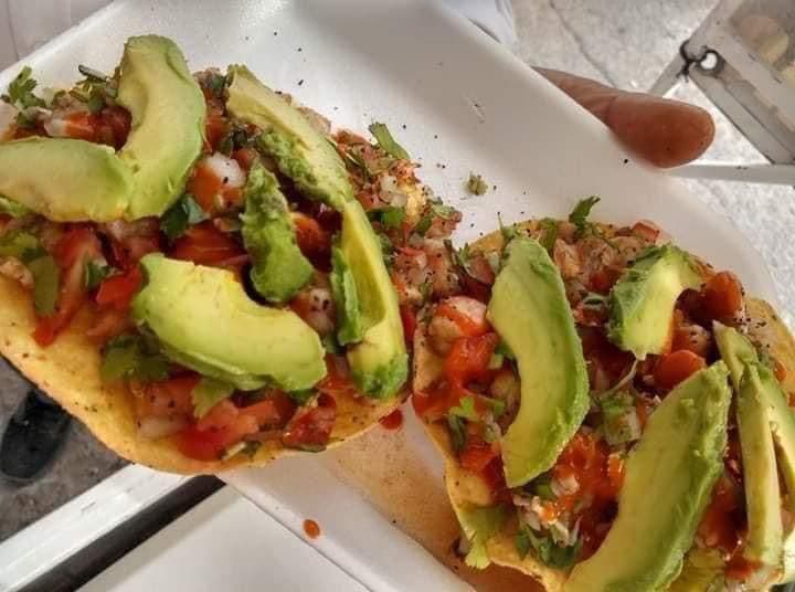 Tostada de Ceviche