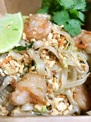 Pad Thai de Camarón Tailandia Picante