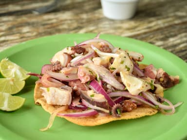 Tostada De Pulpo