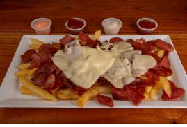 Salchipapa Especial