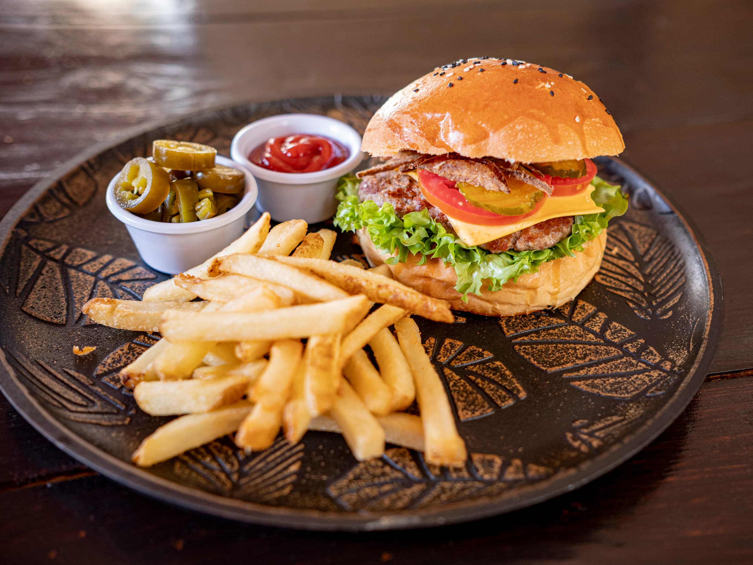 Hamburguesa Clásica