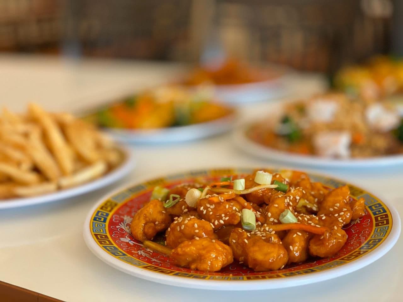 Pollo con Ajonjolí