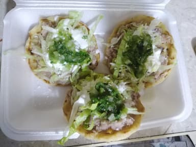 Sopes Estilo Cdmx