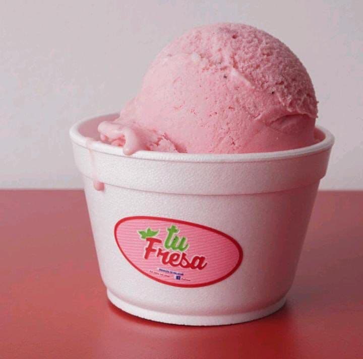 Nieve Sencilla Fresa