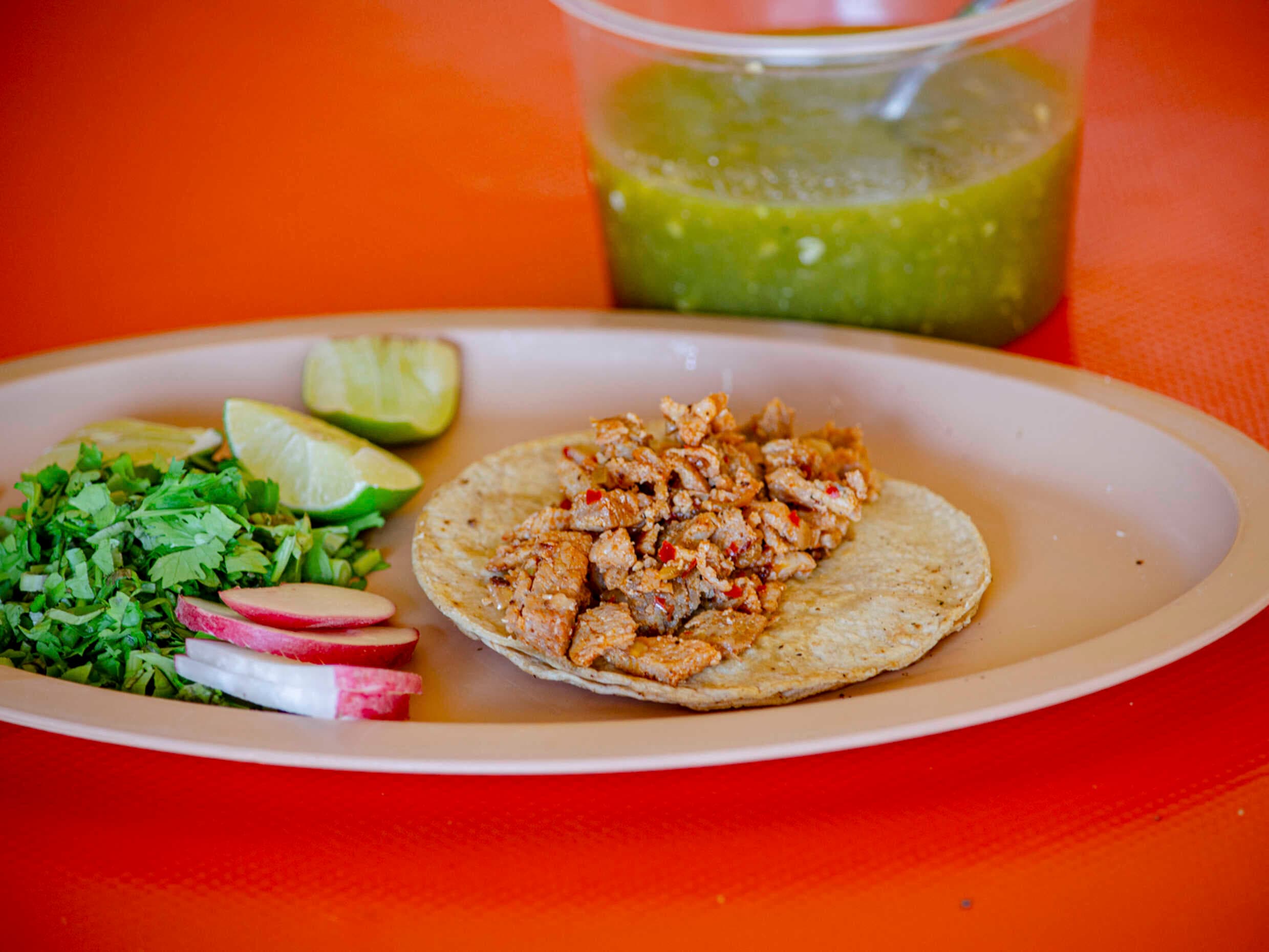 Taco de Bistec Adobado
