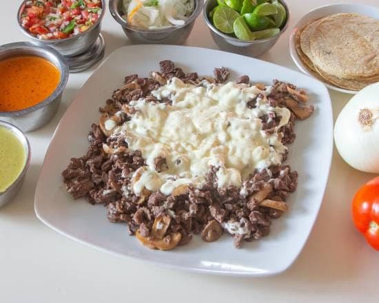 1/2 Fajita con queso