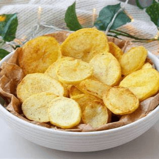 charola de  papa fritas