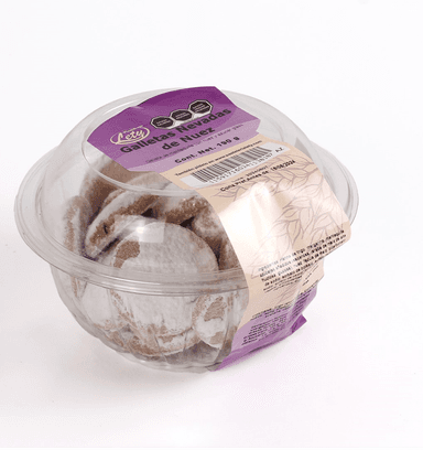 Galletas Nevadas de Nuez