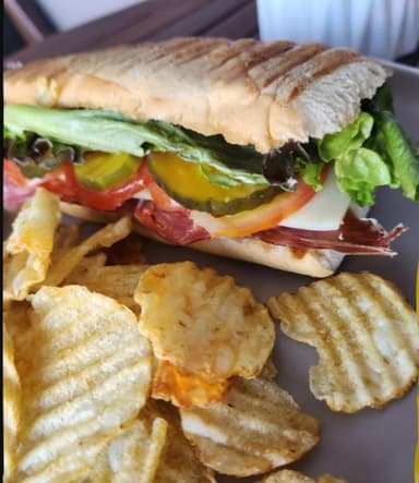 Baguette con Papas Estilo Chip's