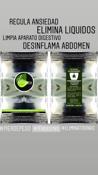 Te Digestivo con 21 Sobres