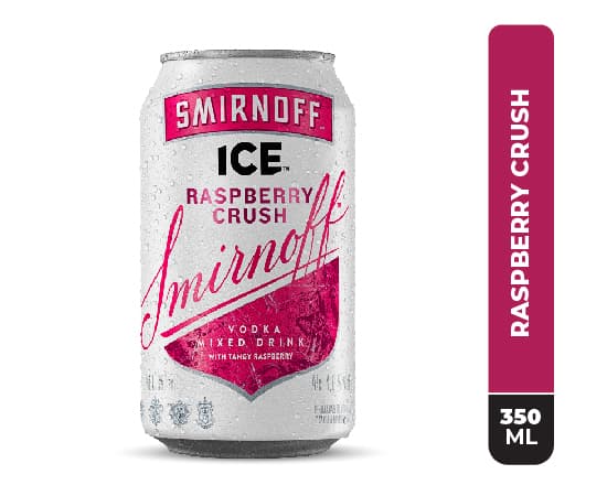 Bebida Smirnoff Ice Raspberry Crush Lata 350 ml