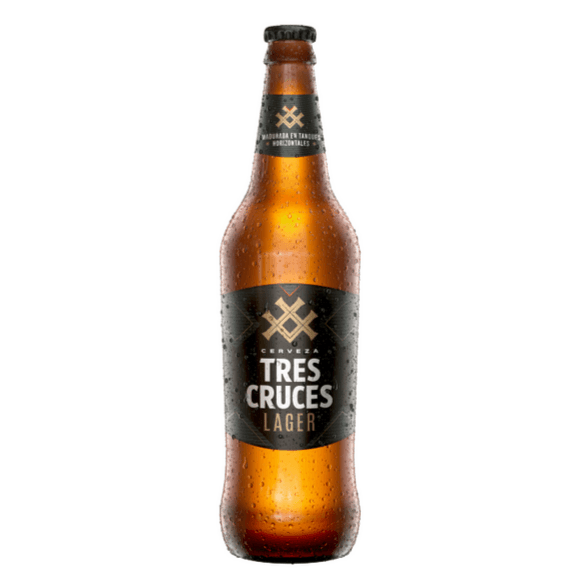 Cerveza Tres Cruces Lager 650 ml