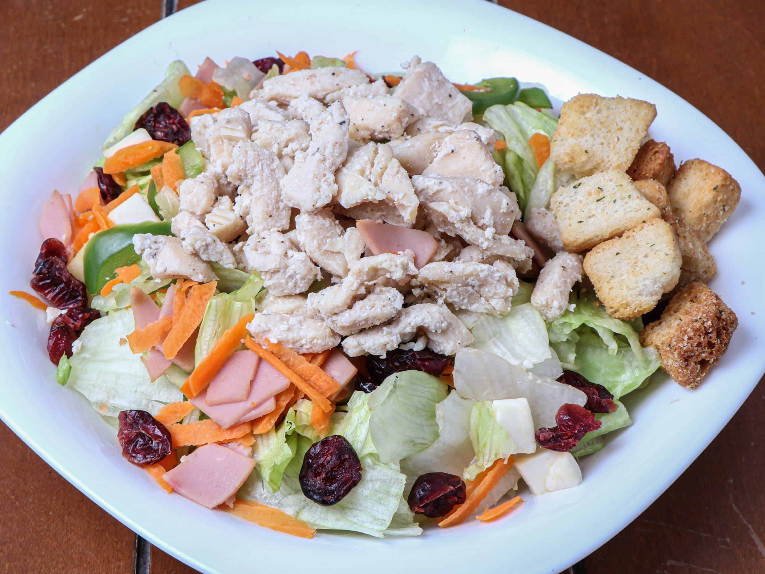Ensalada de Pollo Con Especias