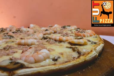 Pizza de Mariscos Mediana