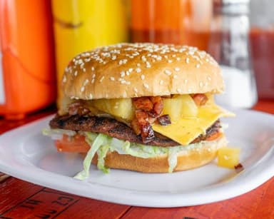 Hamburguesa Hawaiana 🔥