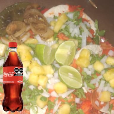 Combo Individual Tacos al Pastor + Coca Cola