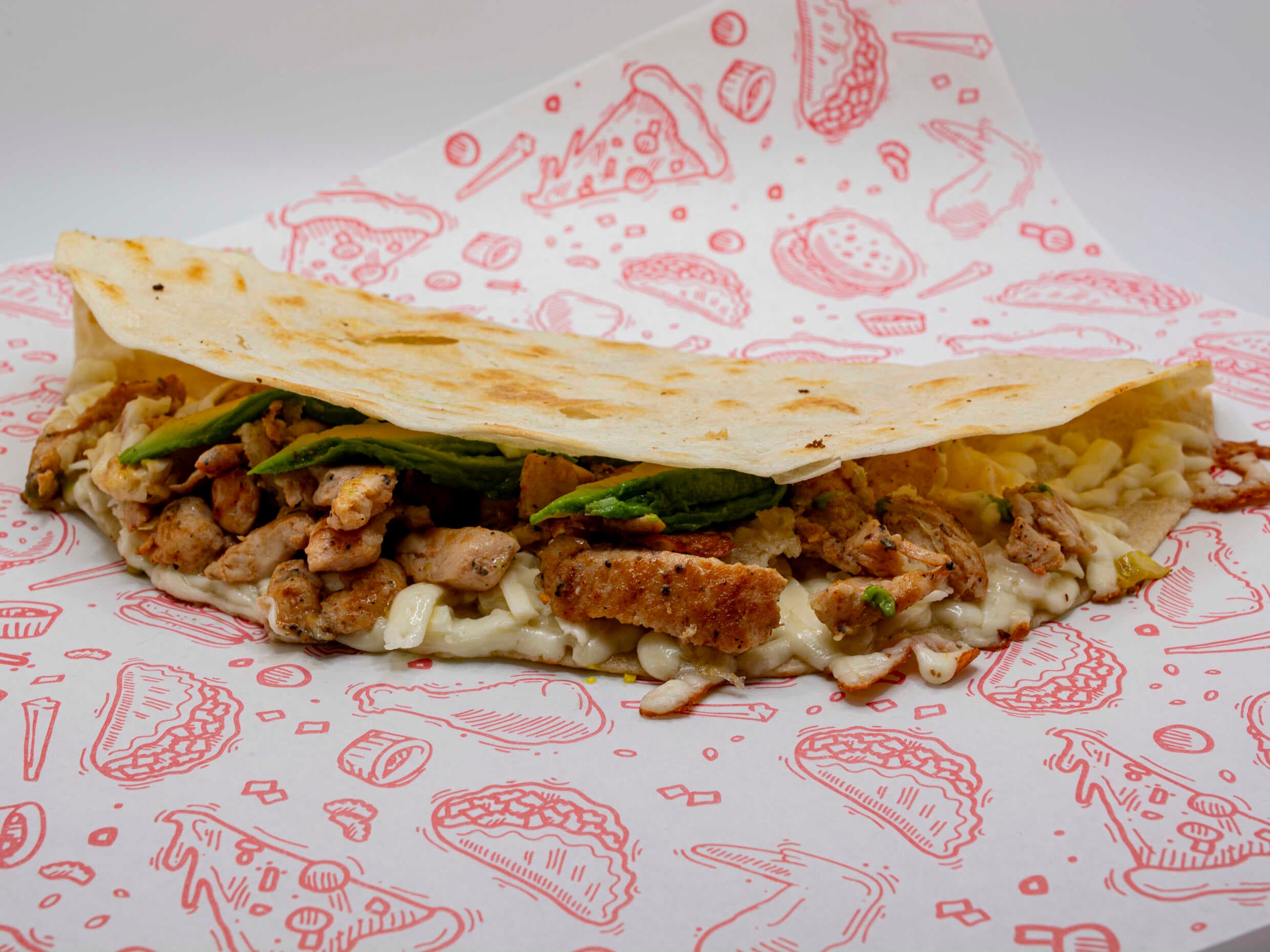 Quesadilla con Pollo.