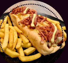Hot Dog Italohawaiano Suizo