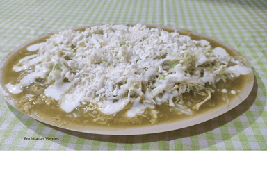 Enchiladas de Pollo 6 Piezas