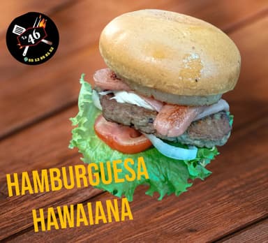 Hamburguesa Hawaiana