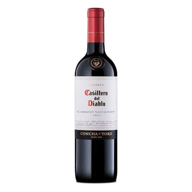 Vino casillero del Diablo Cabernet sauvignon botel