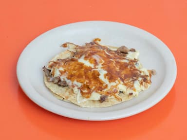 Taco de Bistec con Queso