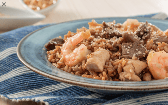 Arroz Chaufa Mar y Tierra