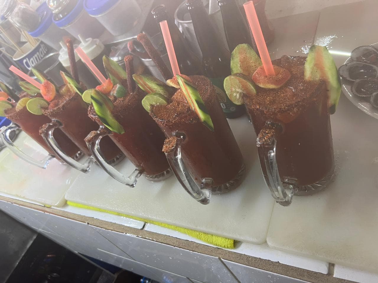 Clamato michelado