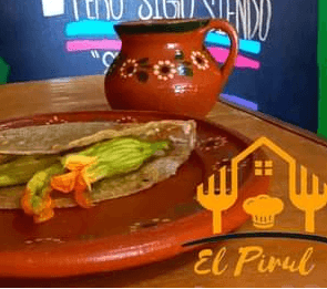 Quesadilla de Flor de Calabaza