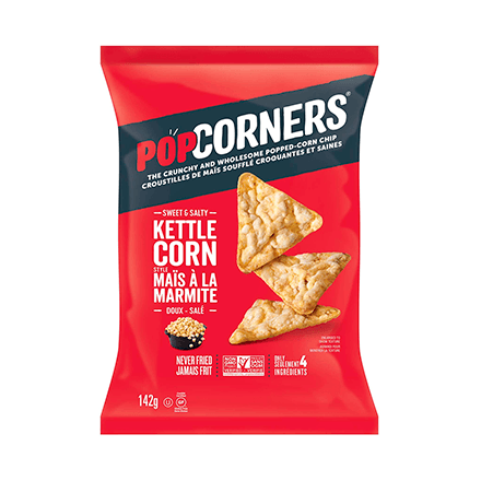 Palomitas Maíz Popcorners Kettle Bolsa 142 g
