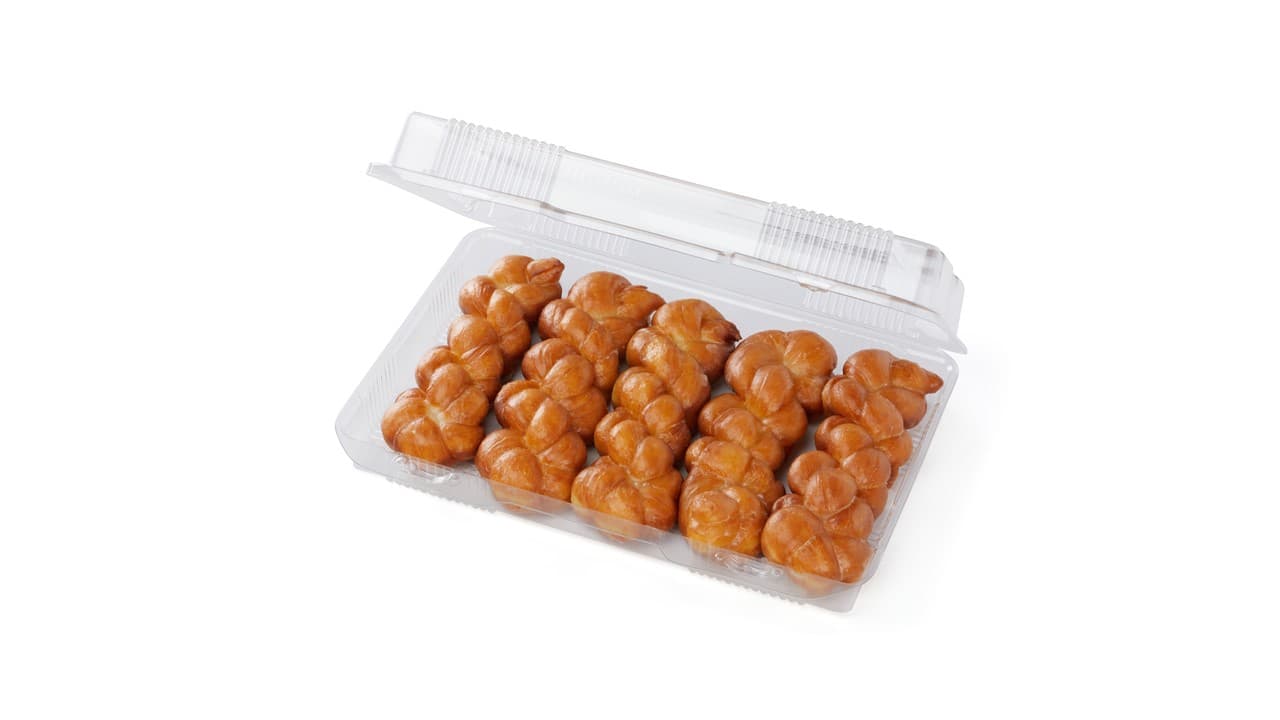 Charola de 5 Trenzas Glaseadas