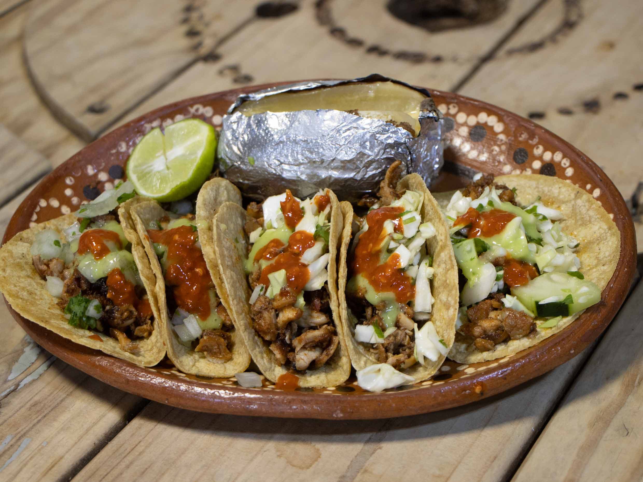 Orden de Tacos de Asada