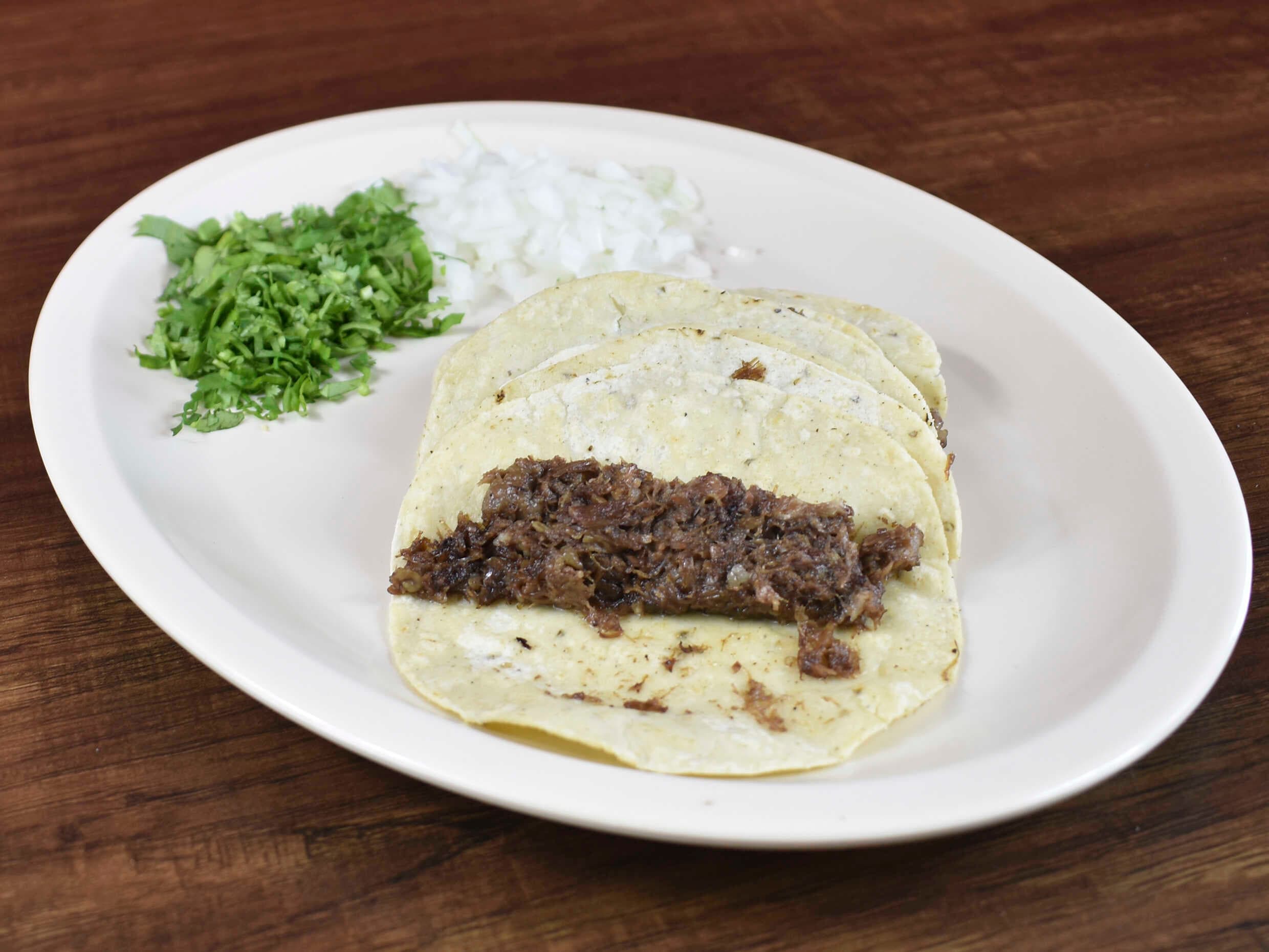 Taco de Maíz con Barbacoa