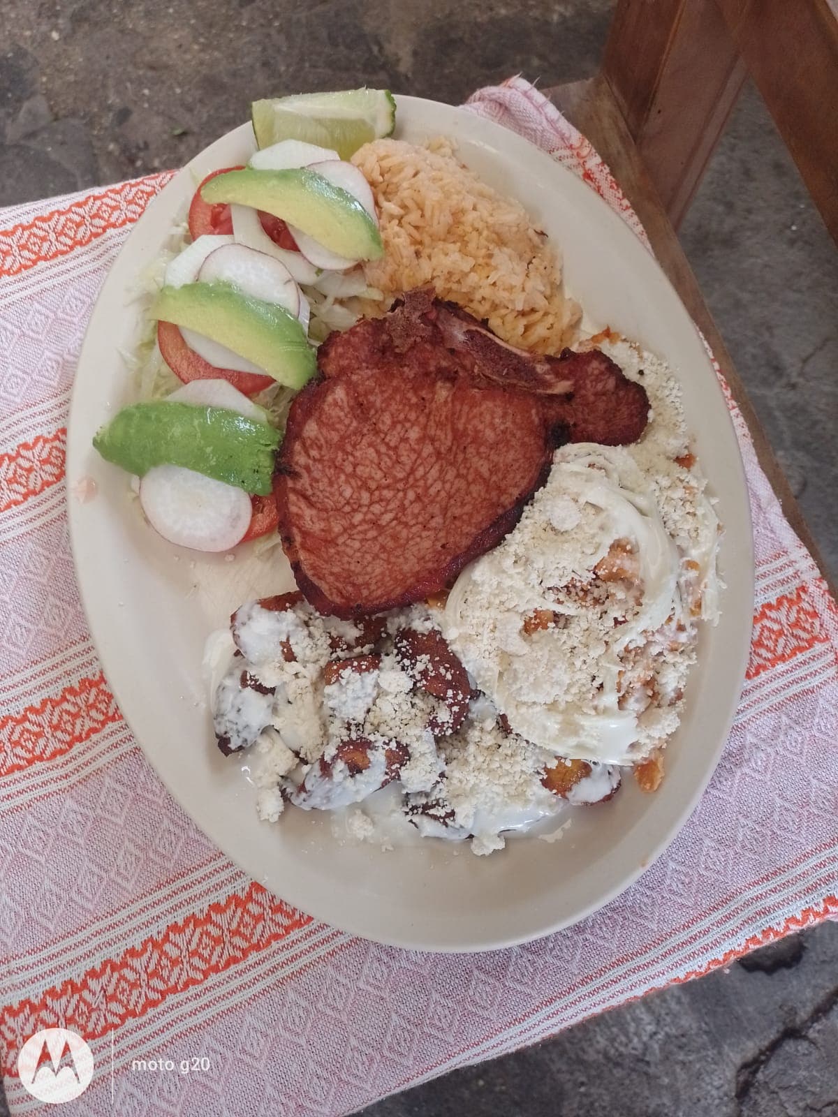 Chuleta de Cerdo Ahumada
