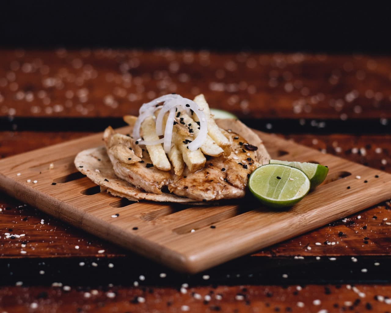 Combo Pollo: 3 Tacos de Pollo+ Bebida